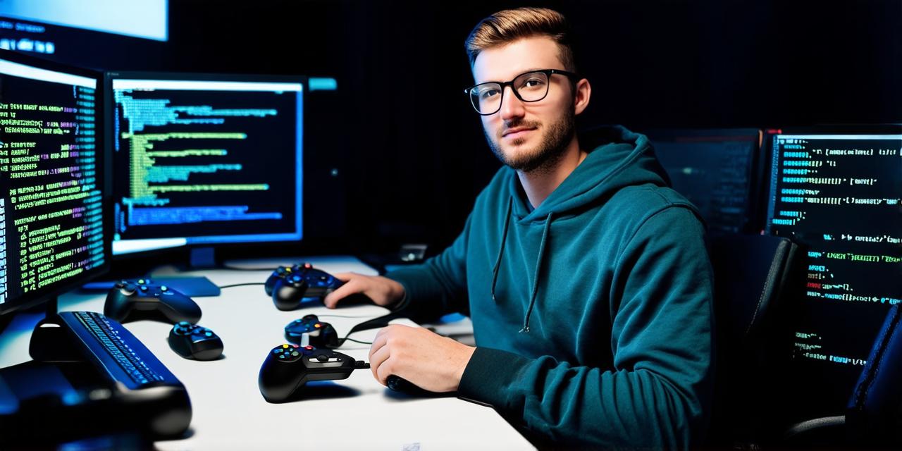 What type of coding do game developers use