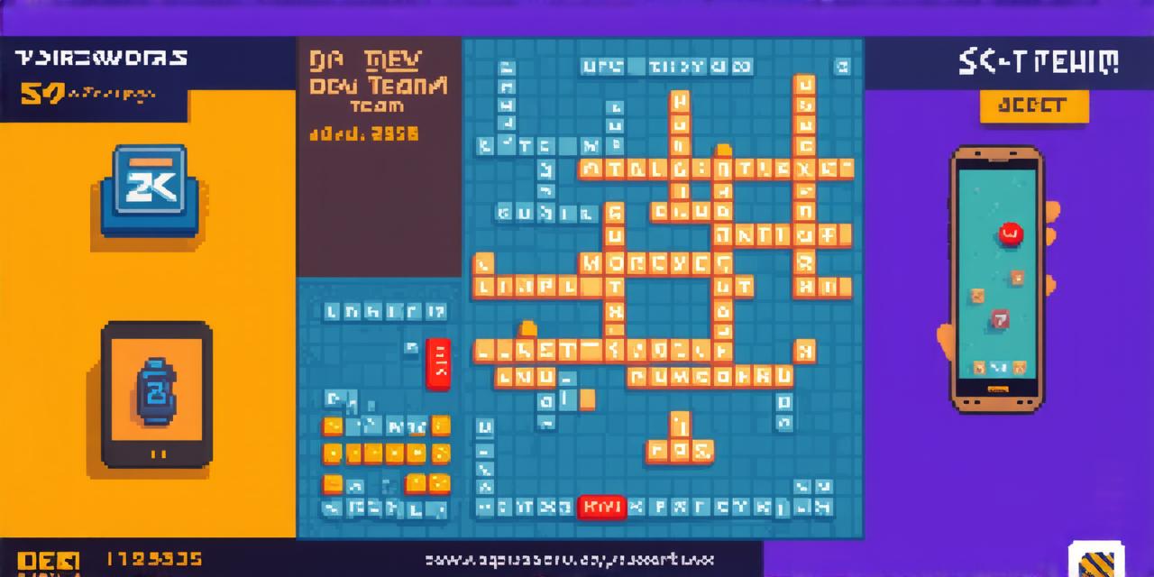 What some game app developers work with crossword clue